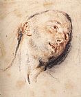 Jean-Antoine Watteau Head of a Man painting